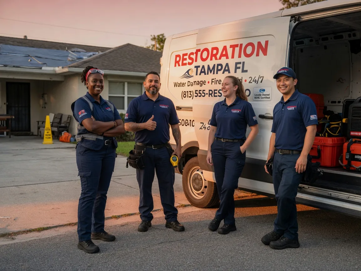 Water Damage Restoration company in Hazel Hurst, PA